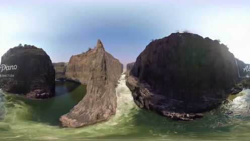 360度全景欣赏非洲维多利亚瀑布