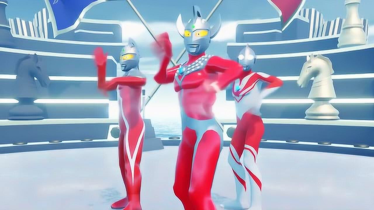 mmd 奥特曼三兄弟 赛文奥特曼是小短腿