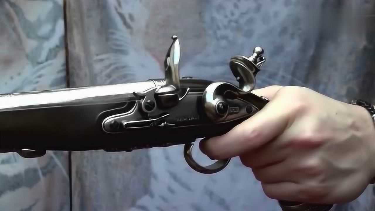 法国枪械匠人研发的燧发枪俗称软弹气枪海盗船长的专配