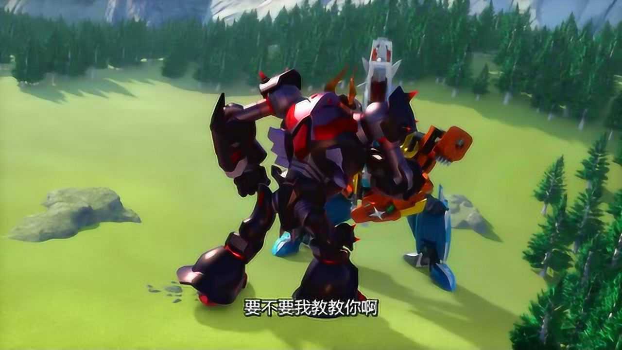 神兽金刚星甲队员武器合体对付天巧星