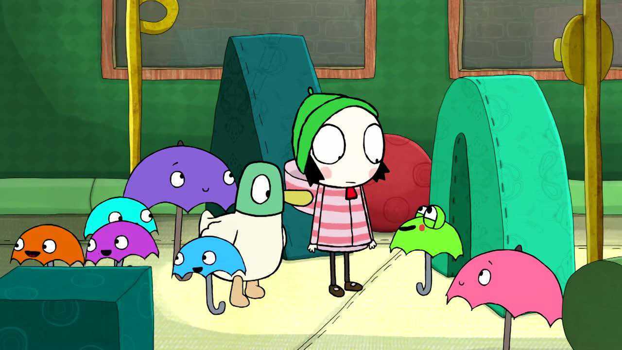 莎拉和乖乖鸭 第3季 第34集 伞车