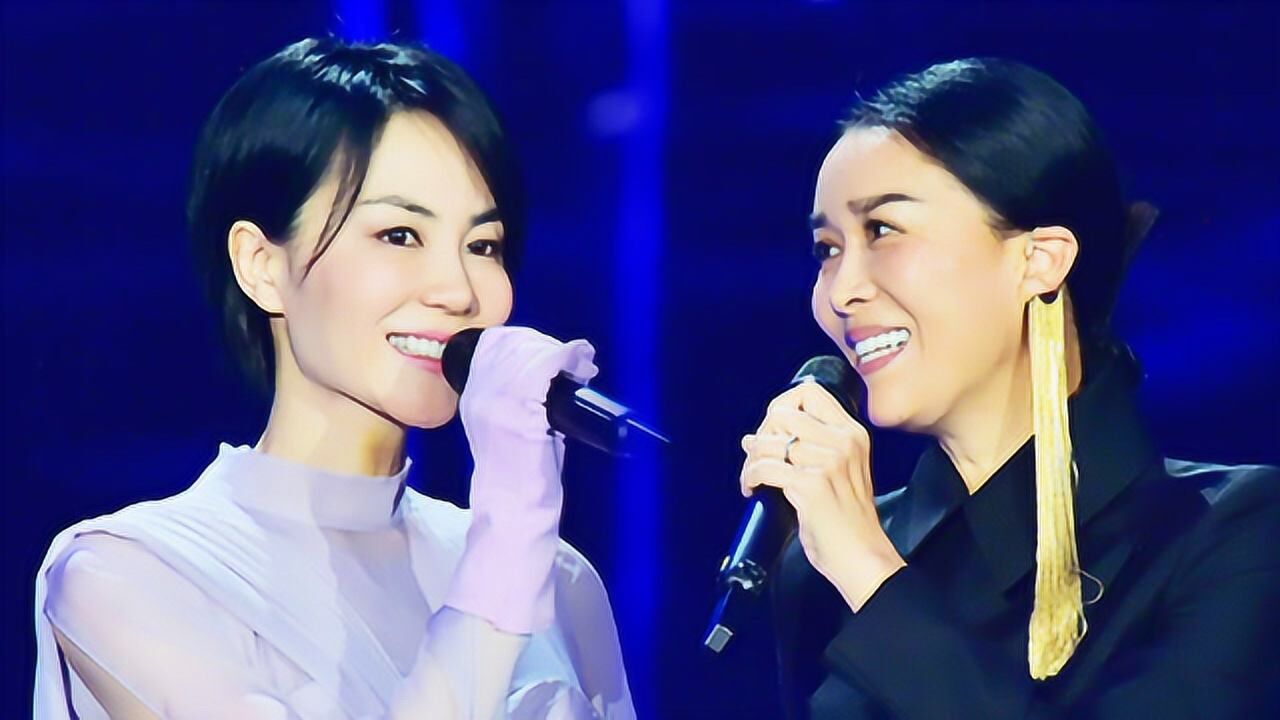 王菲那英20年后再度重逢精彩演绎岁月姐妹情深