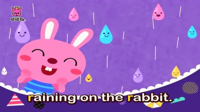 碰碰狐儿歌abc英文字母rain