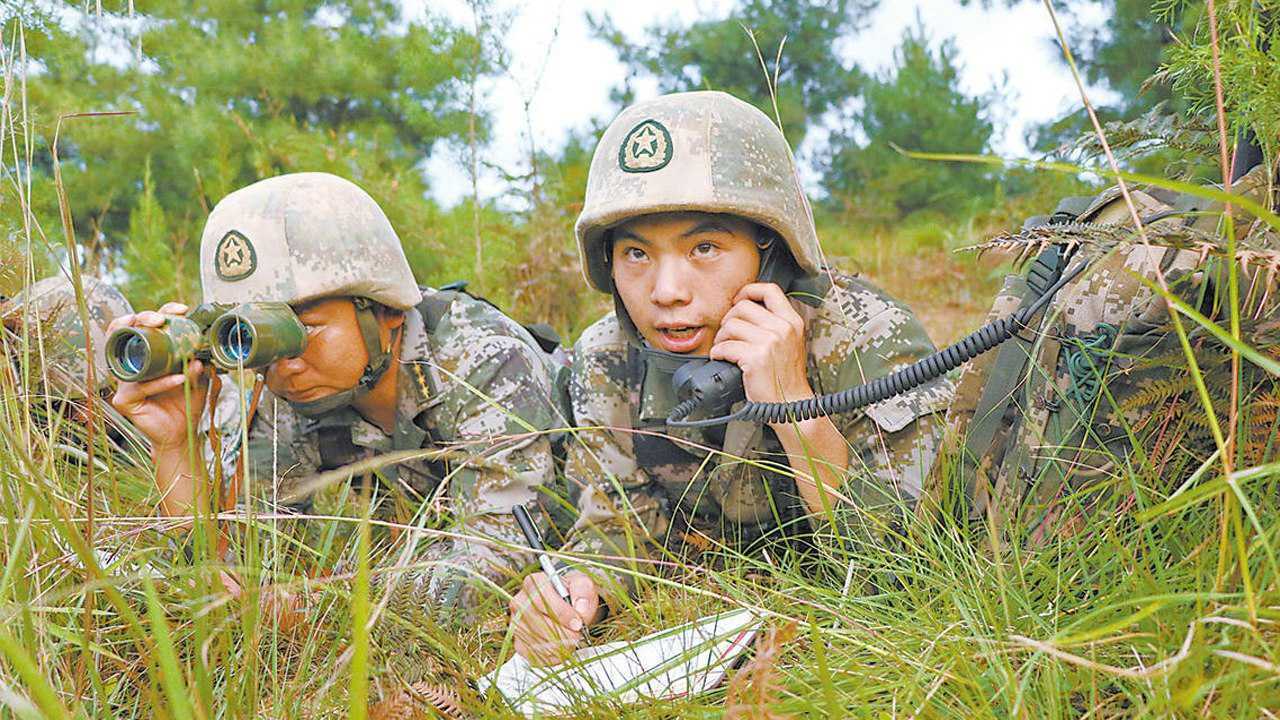 解放军神速呼叫空中支援 空地一体打击战术不再是外军专用