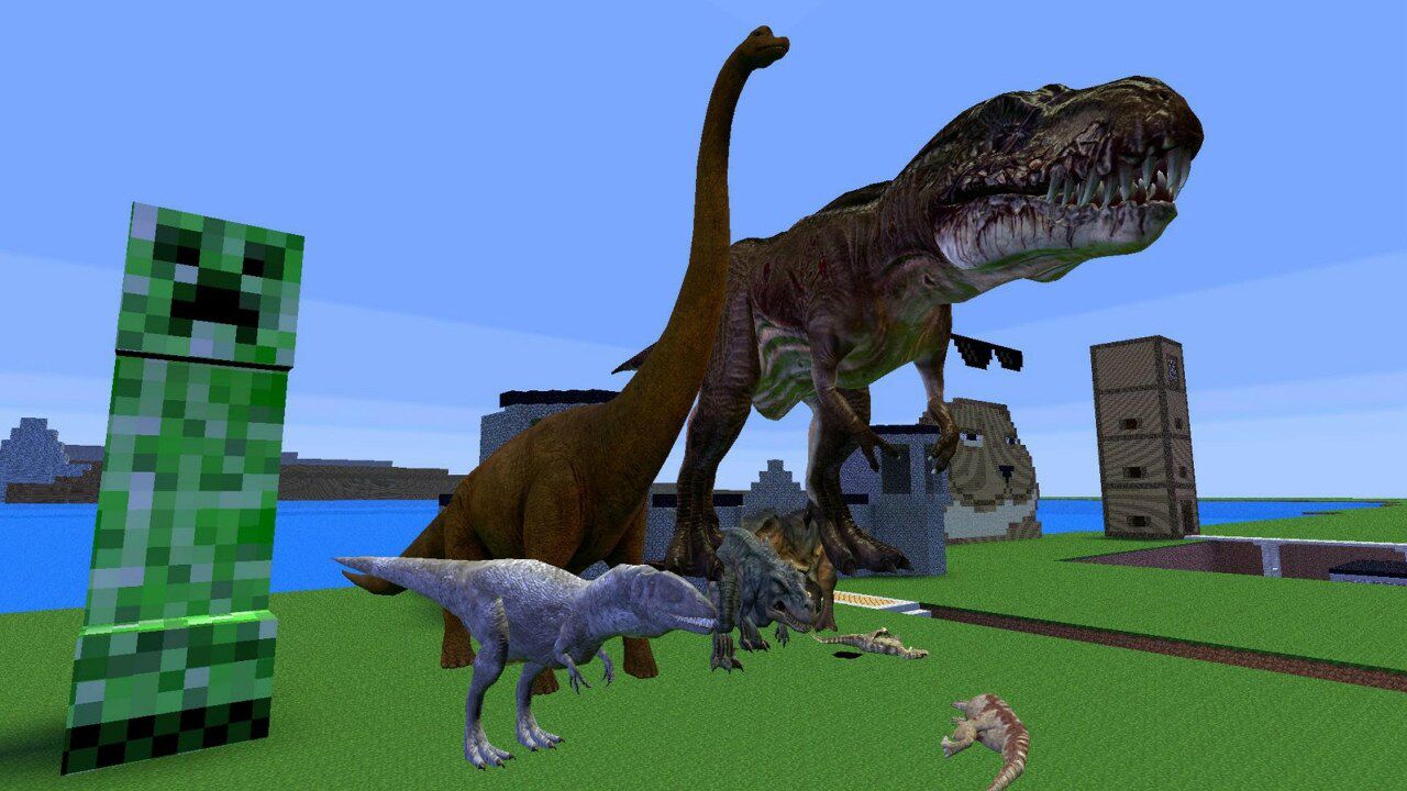 gmod游戏哥斯拉怪兽vs霸王龙