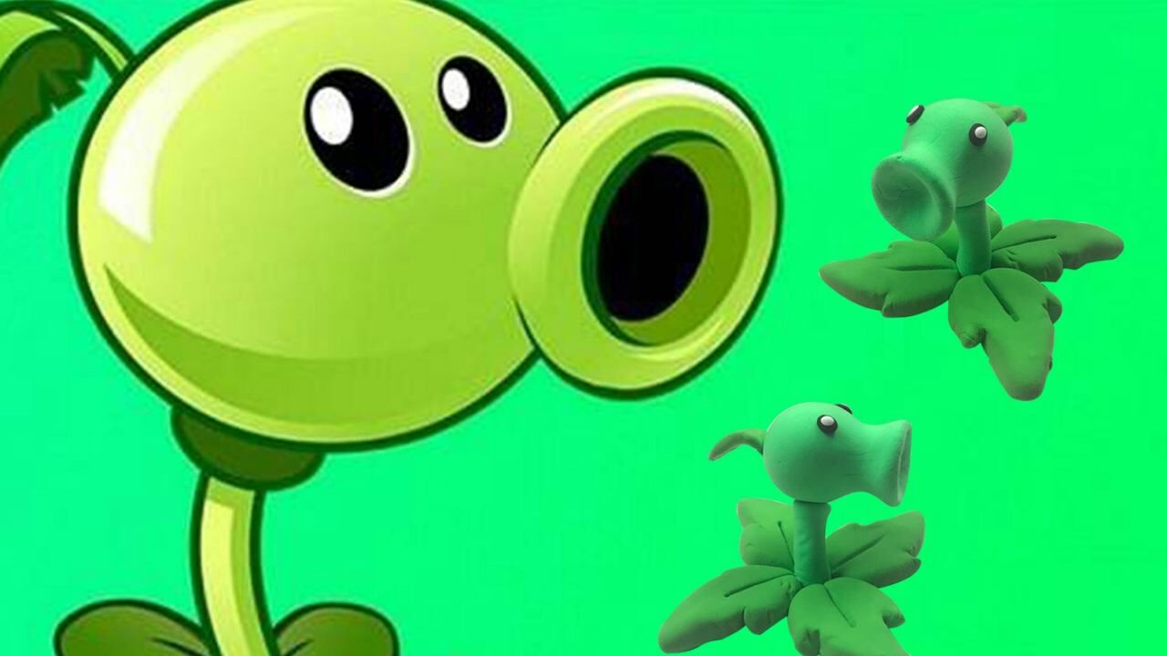 植物大战豌豆射手手工彩泥超轻粘土教程亲子趣盒子手工课