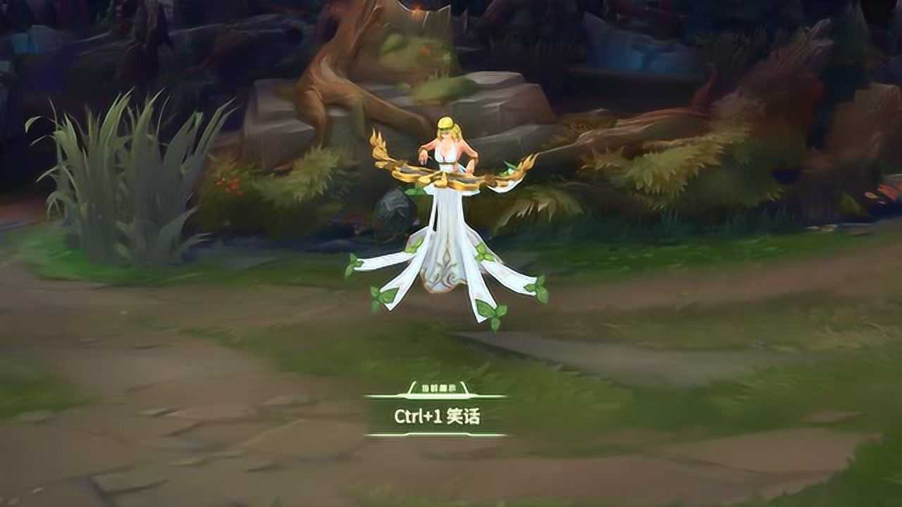 娑娜-缪斯女神皮肤效果展示