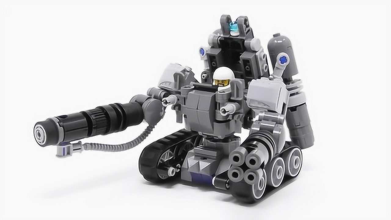 乐高积木moc机甲作战小队第二分队