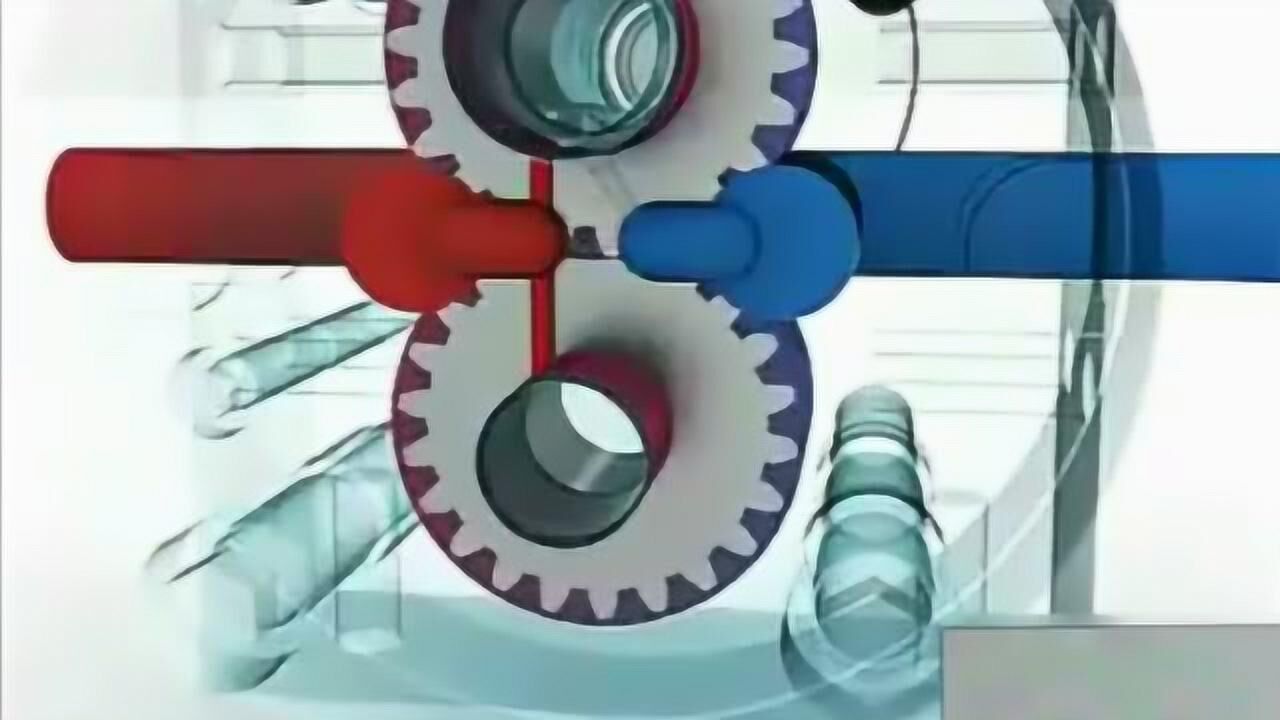 液压齿轮马达工作原理