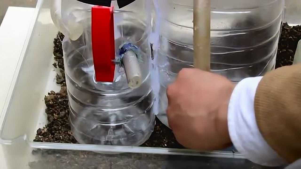 农民养鱼新方法自制鱼缸巧用循环水学会了养小鱼挺合适