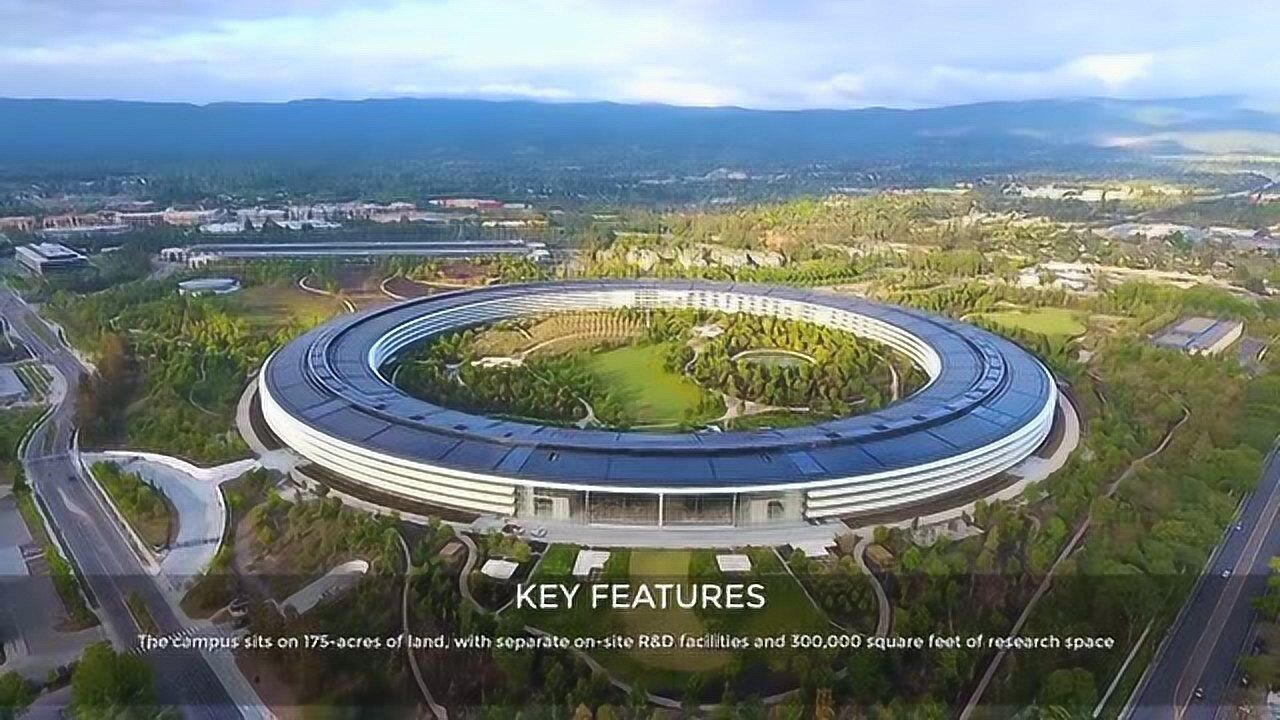 苹果总部大楼最新视频公布深入探究大楼内部办公环境