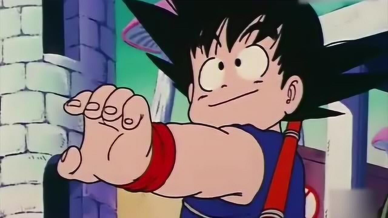 七龙珠悟空居然用金箍棒来一招千年杀兔子团的恶霸难受坏了