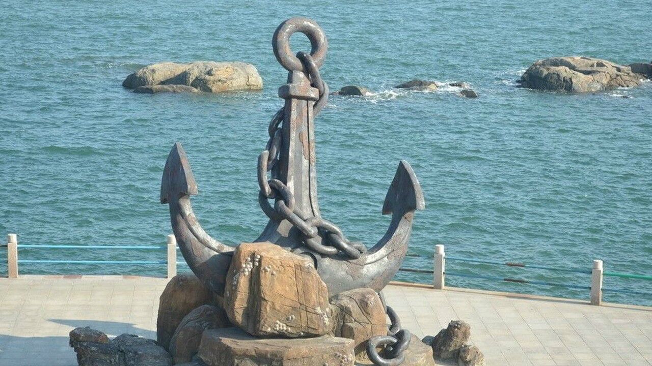 解惑：船锚是如何固定船只的？起航时又是如何起锚的？_腾讯视频