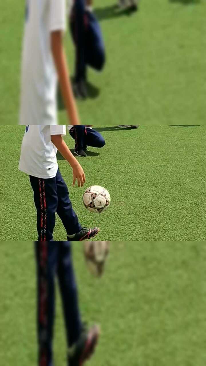 薛四小  大课间比赛   颠球