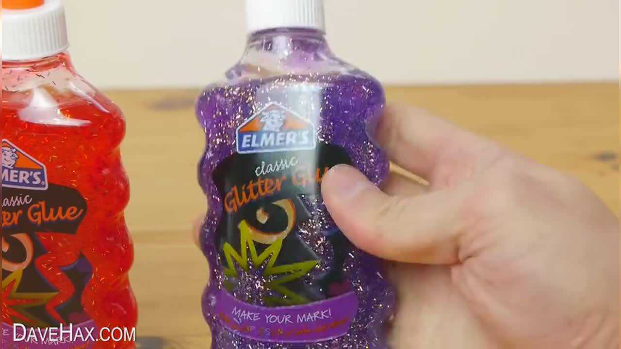 如何用elmers闪光胶和staflo液体淀粉制作彩虹粘液