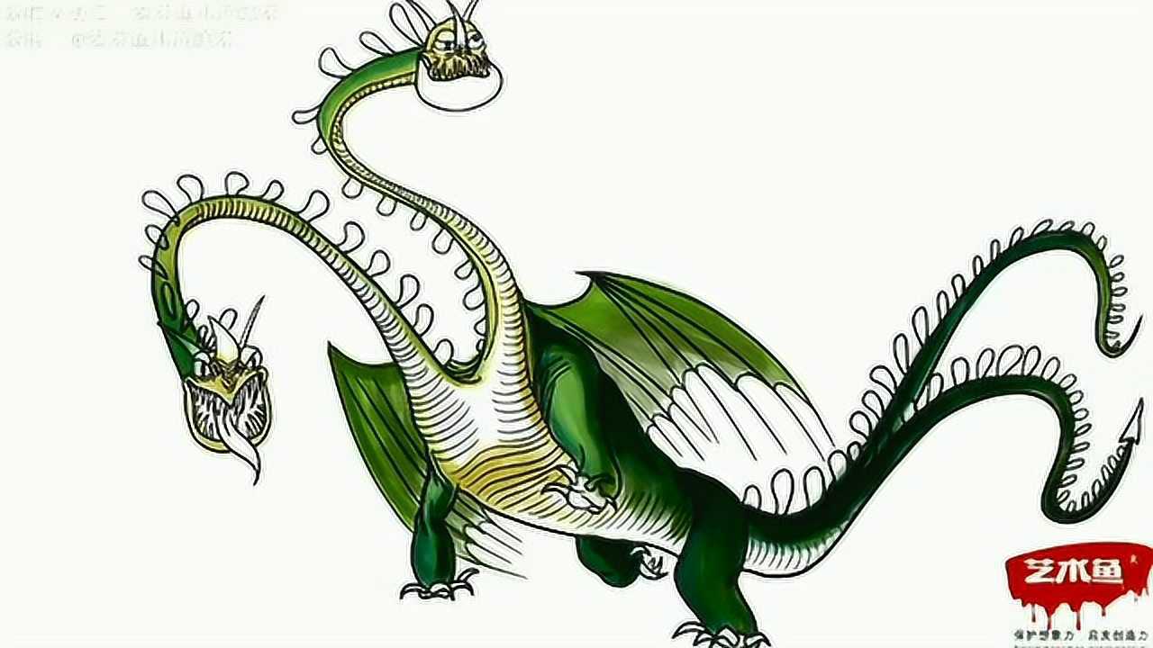 芳芳老师画了一只双头龙_腾讯视频