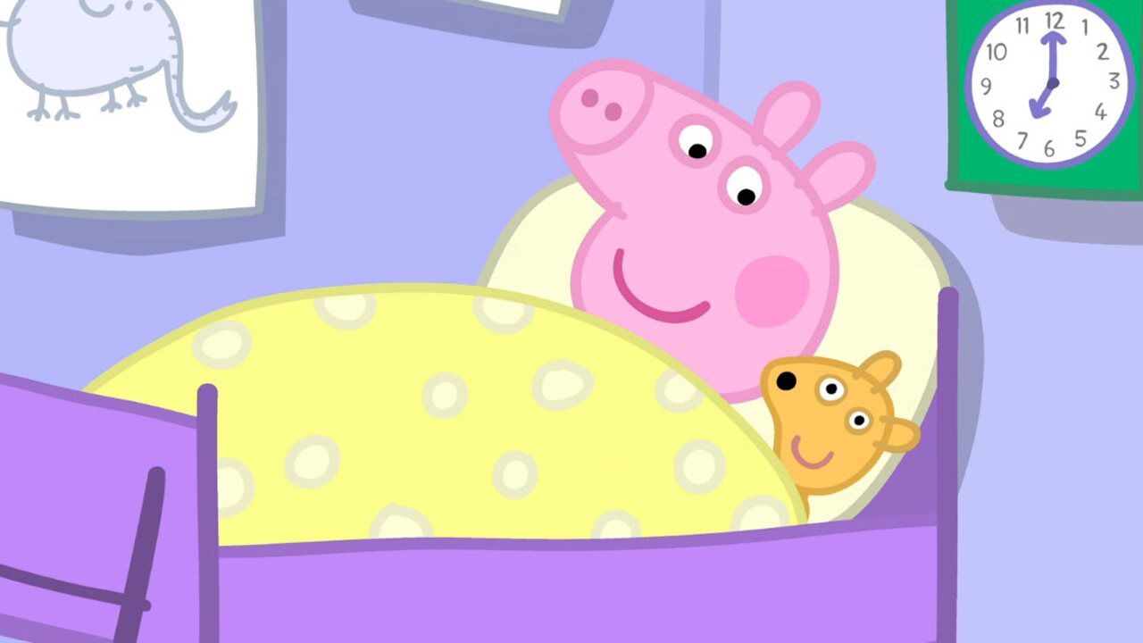 小猪佩奇的新床来啦!终于可以自己睡在一张床上了!玩具故事