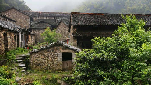 走进中国传统古村落-看峡谷奇观
