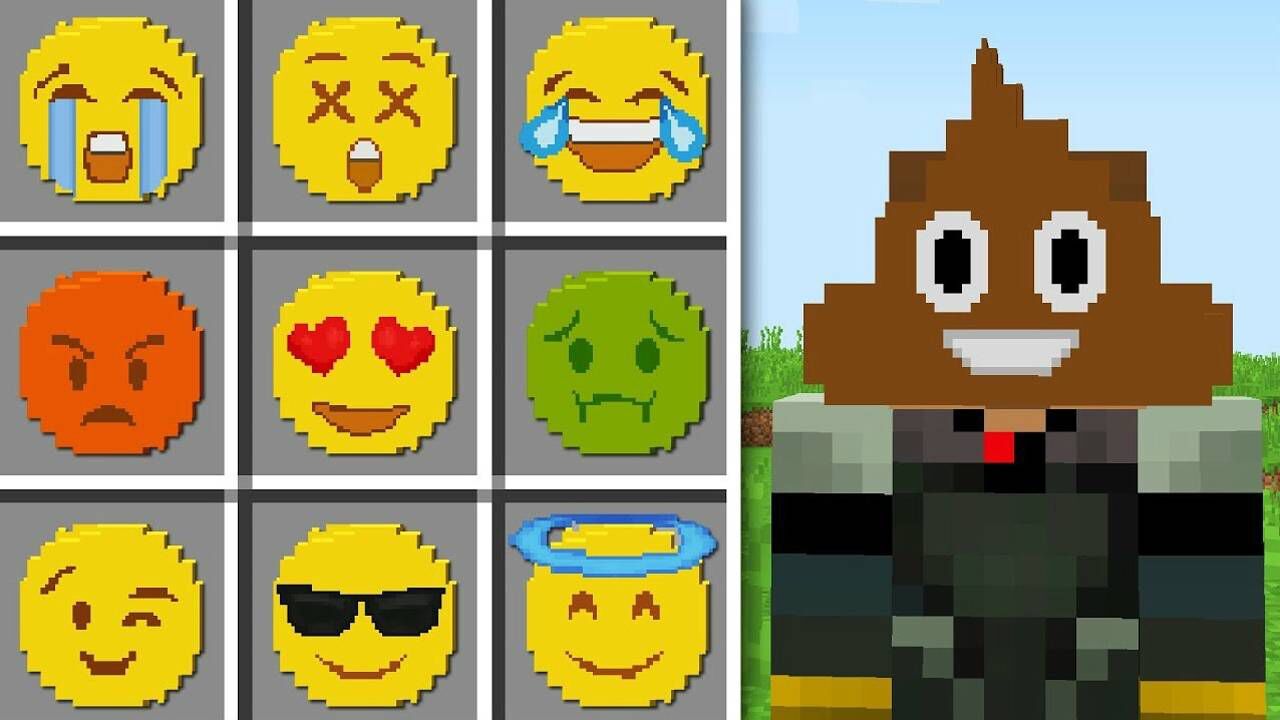 我的世界模组插件搞笑的表情头像你喜欢吗