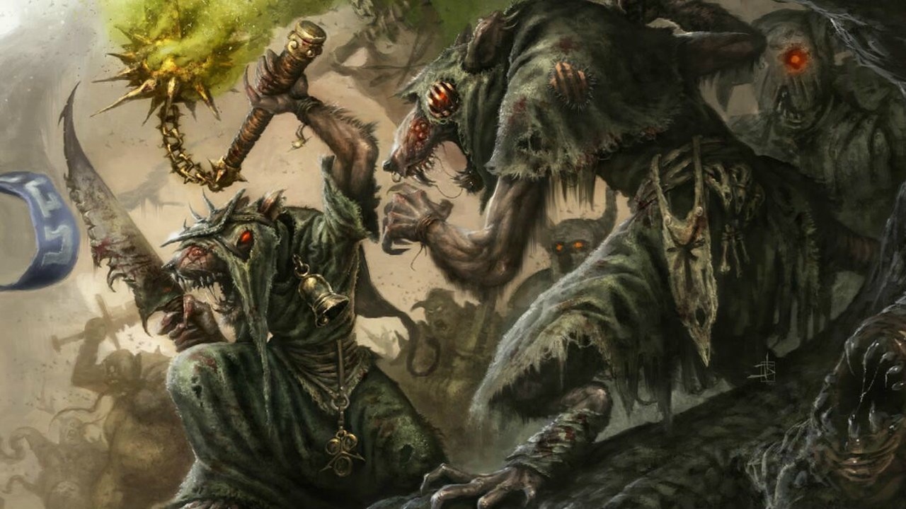 蒹葭杯战锤全战解说古墓王神明大人vs斯卡文鼠人crabling