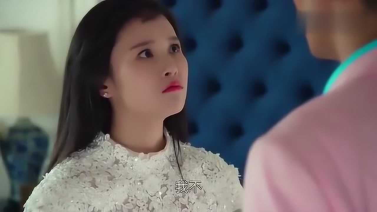 虐心爱情故事霸道总裁看女孩穿一身洁白的婚纱非要她脱下来
