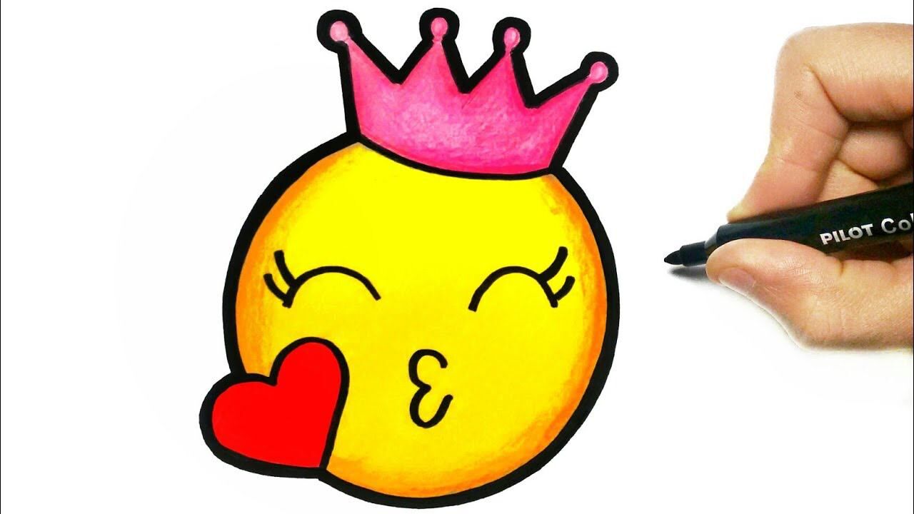 儿童简笔画:可爱小国王_腾讯视频