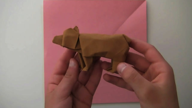 动物折纸diy教你折纸制作棕熊的方法孩子们都喜欢