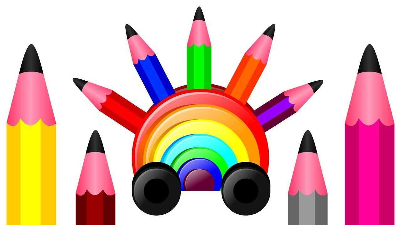 趣味学习:玩玩彩虹桥 学习彩色铅笔的颜色