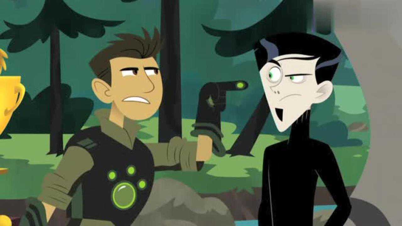 动物兄弟:钓鱼少年和坏蛋扎克比赛钓鱼,克里斯立下这样的规矩