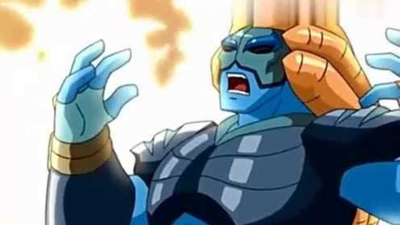 超级高米迪末日施展咒语运用能量转移神器控制住超级高米迪