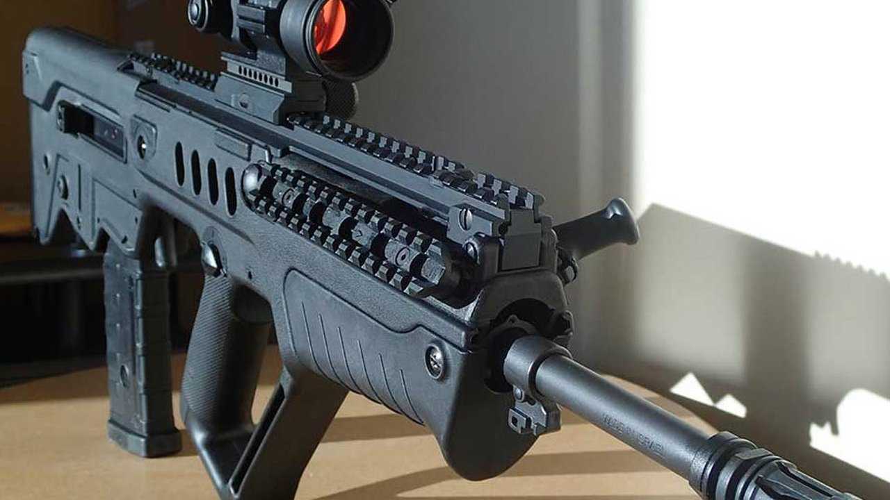 美国aac蜜獾式pdw突击步枪专门为特种部队研制生产个人防卫武器