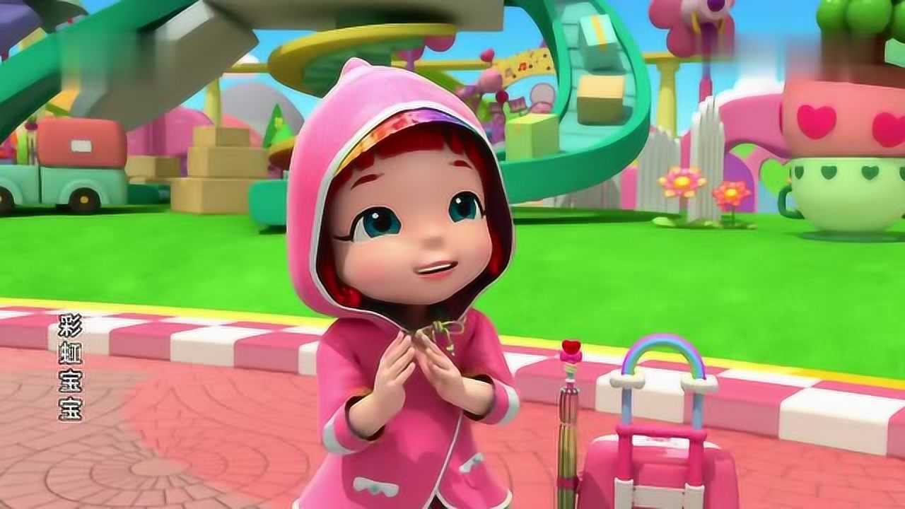 彩虹宝宝彩虹宝宝为冰灵公主拍电影一个睡美人公主童话故事