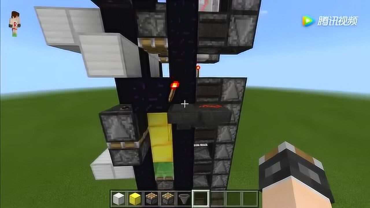 我的世界《基岩版红石日记》手游升降电梯