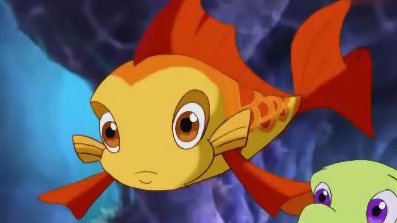 小鲤鱼历险记泡泡使用龙鳞的力量把癞皮蛇他们打得节节败退