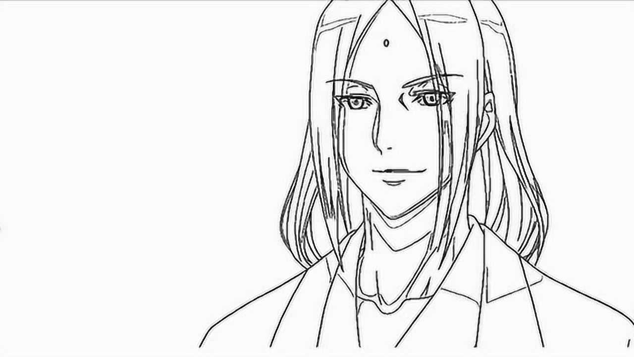 一分钟简笔画一人之下小师叔