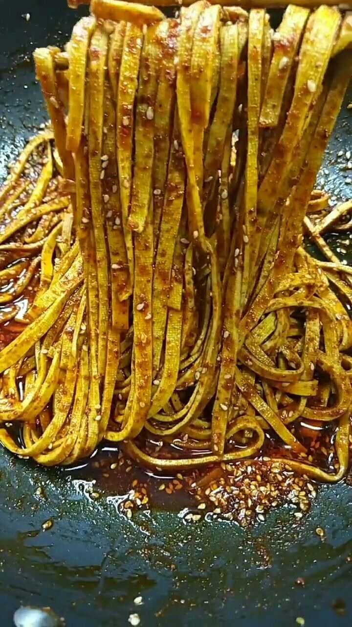 千张面真的美味极了