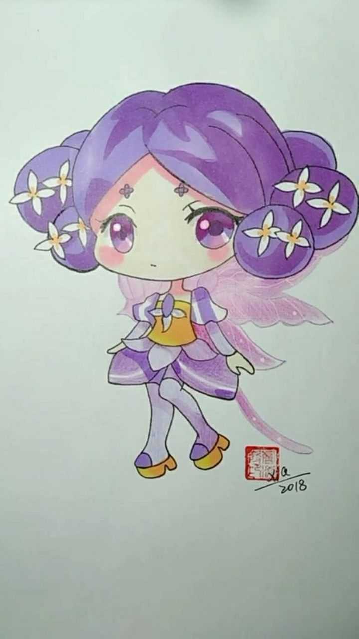 q版小花仙系列之百结丁香花精灵王