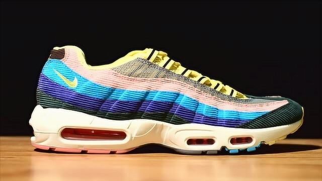 Nike Max 97 95 VF SW 灯芯绒混合气垫跑鞋 上脚实拍