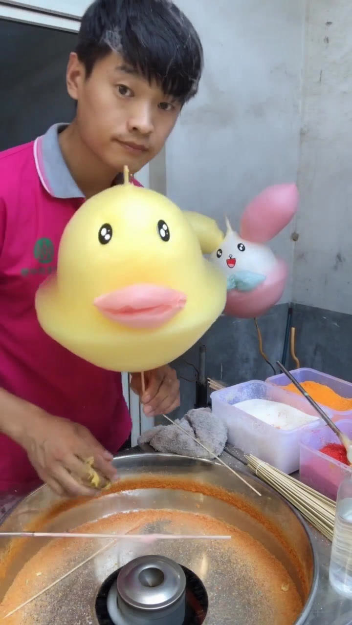 棉花糖小鸭子