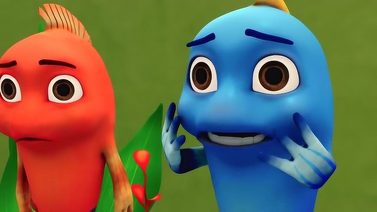 跳跳鱼世界:跳跳鱼看到男孩玩遥控车,他们也好想玩一玩啊