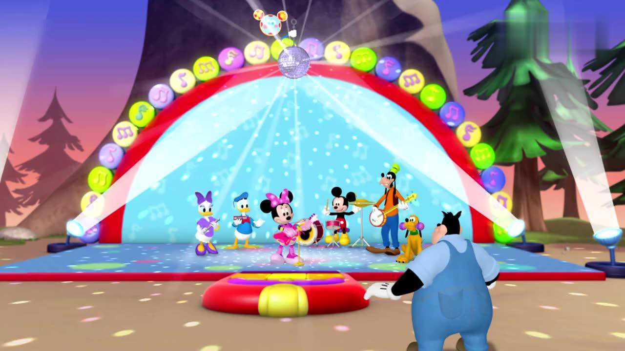 米奇妙妙屋:今天的神秘妙妙工具是一把电吉他,而且形状像蝴蝶结