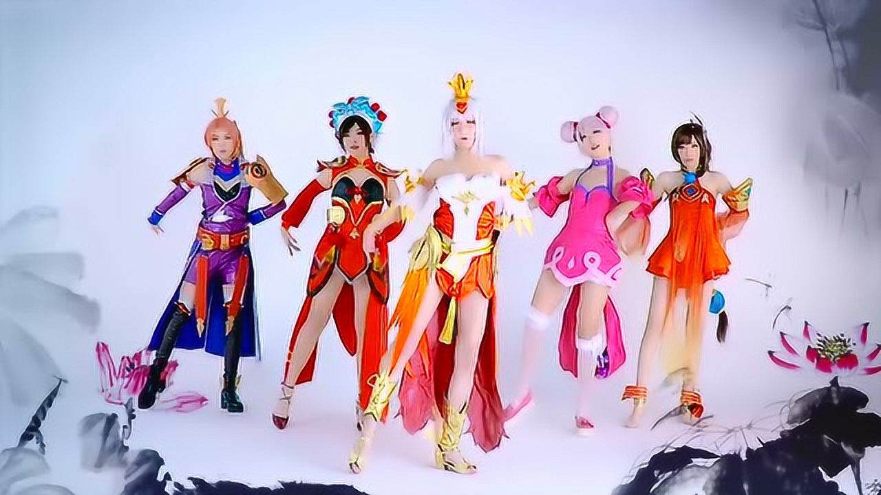 王者荣耀:大乔,小乔,王昭君,虞姬,花木兰