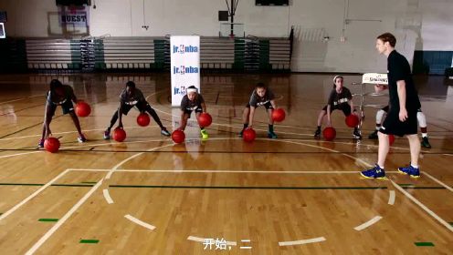 篮球教学：拍一球、控一球