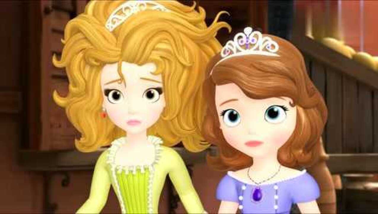 小公主苏菲亚:苏菲亚的魔毯跑了,还抢走了安柏的皇冠!_腾讯视频