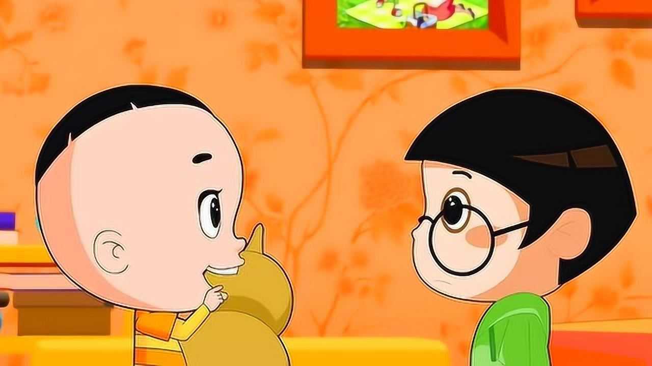 大头儿子和小明发挥各种想象,想着葫芦会变出各种想要的东西!