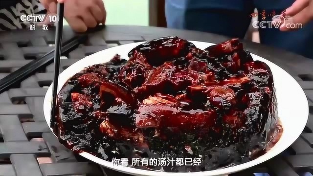 绍兴村庄中过年才吃的大餐,冷冻的扎肉和红烧肉,凉菜也这么鲜美!