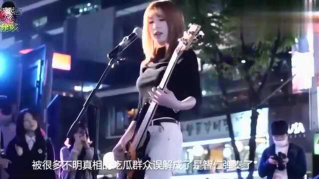 这才是抖音《夜空中最亮的星》吉他版原唱,韩国网红智仁假唱?