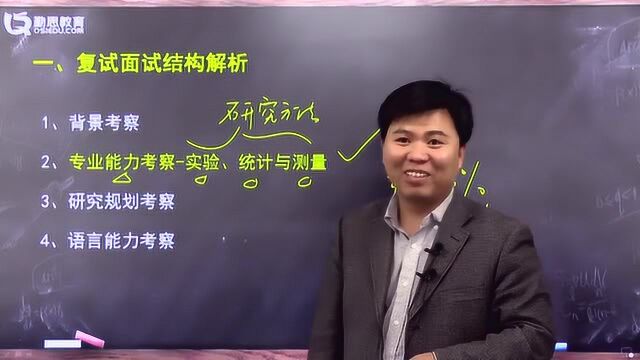 2019年心理学考研复试专场 面试篇