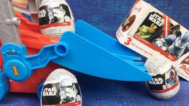 star wars星球大战奇趣蛋玩具拆蛋!