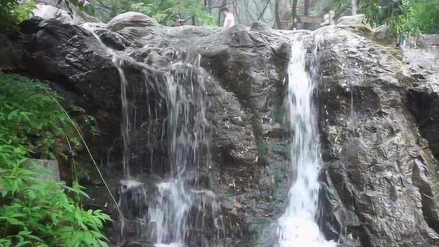 济南九如山瀑布群,济南新八景之“九如听瀑”